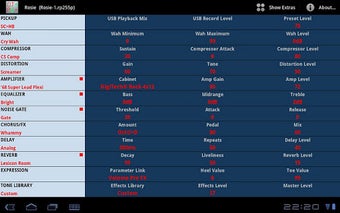 Image 0 for DigiTech Patch Viewer