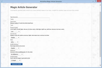 Image 1 for ArticleVisa ProWriter
