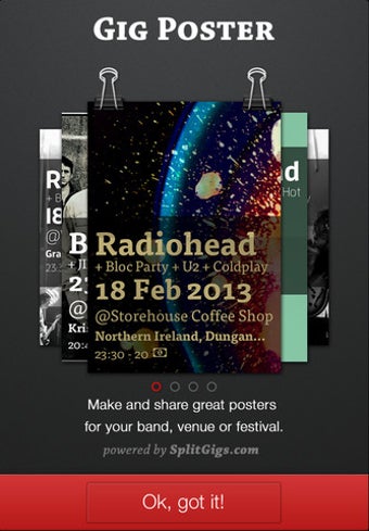 Image 0 for Gig Poster by SplitGigs.c…