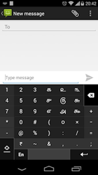 Imagen 2 para Swarachakra Tamil Keyboar…