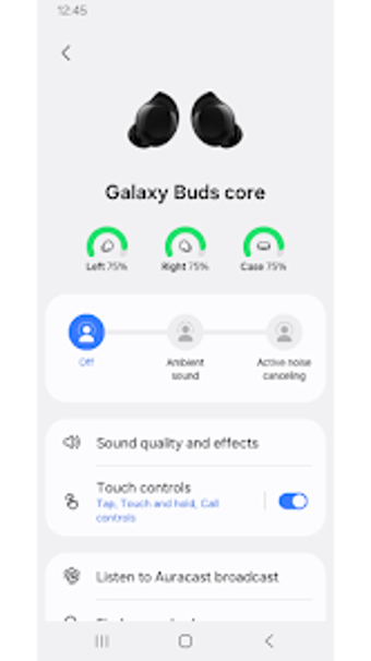 Image 0 for Galaxy Buds Core Manager