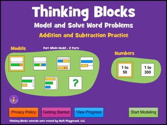 Imagen 0 para Thinking Blocks Addition