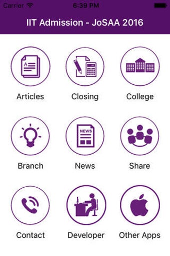Image 0 for IIT JoSAA Admission-2016