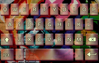 Imagen 1 para Graffity Theme Emoji Keyb…