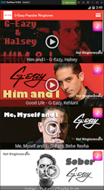 Image 1 for G-Eazy Popular Ringtones