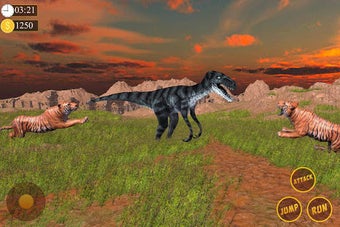 Imagen 1 para Tiger Vs Dinosaur - Wild …