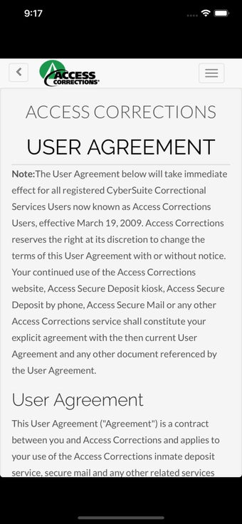 Image 2 for Access Corrections