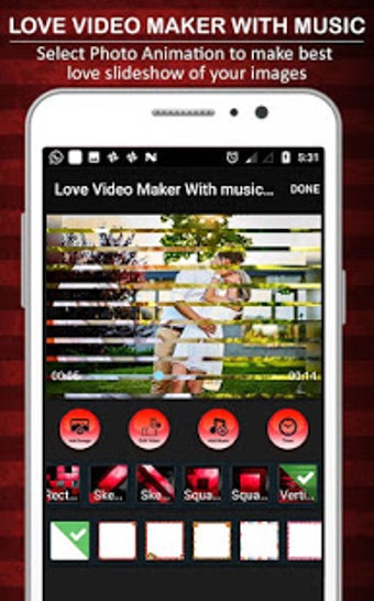 Imagen 0 para Love Video Maker with Son…