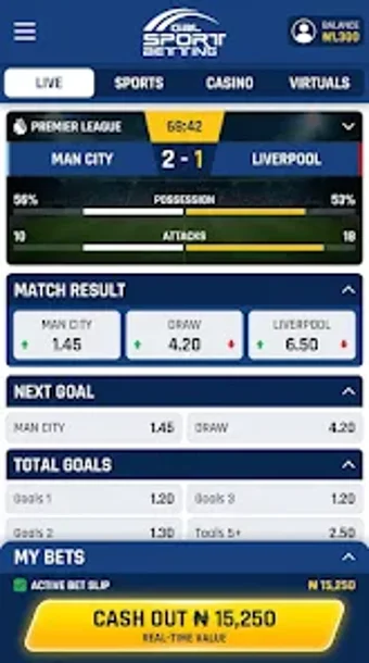 Image 0 for Gal Sport Betting