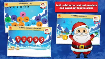 Image 1 for Santa's First Grade Games