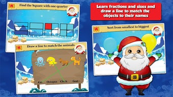 Image 2 for Santa's First Grade Games
