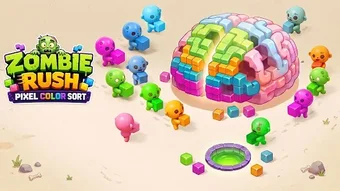 Imagen 0 para Zombie Rush: Pixel Color …