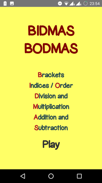 Image 2 for Bidmas Bodmas