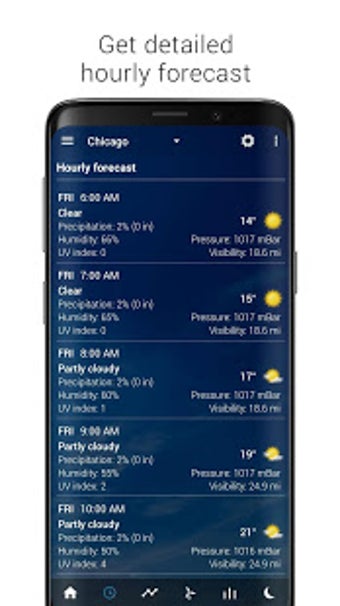 Image 1 for Transparent clock weather…