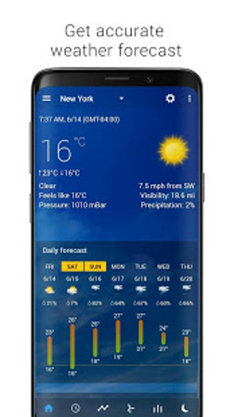 Image 2 for Transparent clock weather…