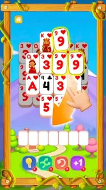 Image 0 for Triple cardSolitaire matc…