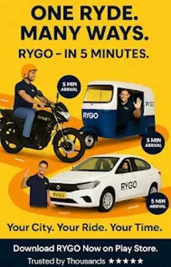 Image 0 for Rygo: Smart Rides Anytime