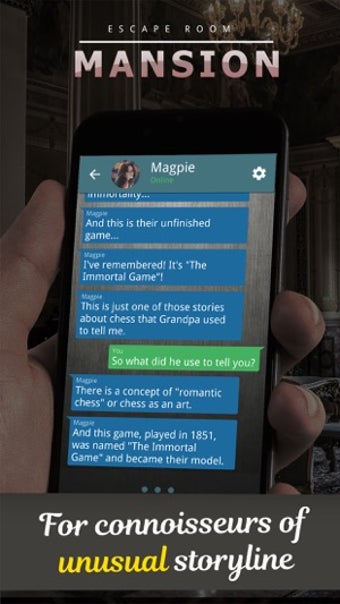 Image 1 for Mansion. Text Adventure