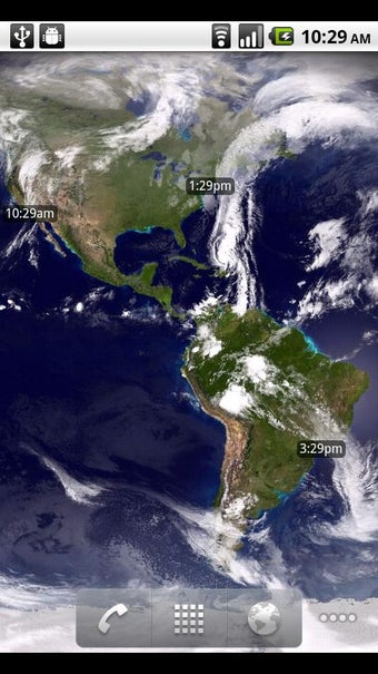 Imagen 1 para WorldView Live Wallpaper