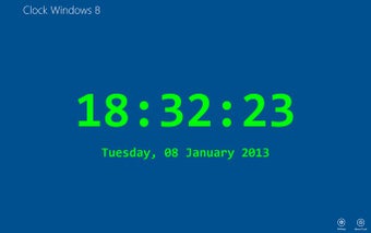 Imagen 1 para Reloj Windows 8