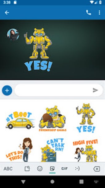Image 0 for Official Bumblebee Sticke…