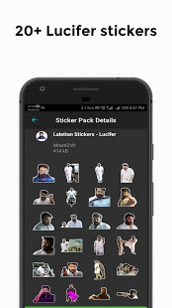 Image 0 for Lalettan Stickers for Wha…