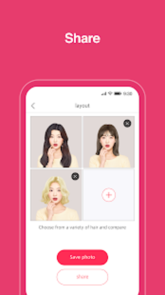 Imagen 2 para Hairfit - k-pop hairstyle…