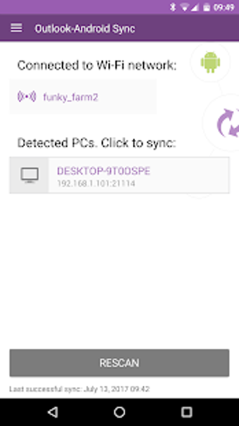 Image 2 for Outlook-Android Sync