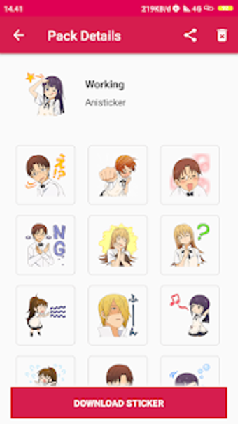 Imagen 2 para AniSticker - Stickers Ani…