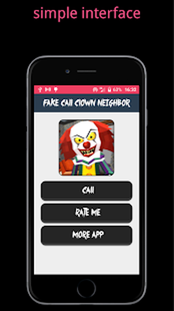 Imagen 1 para Fake Call From Scary Clow…