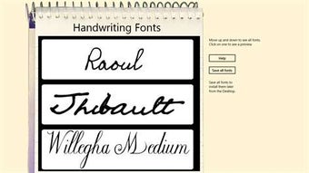 Imagen 1 para Handwriting Fonts for Win…