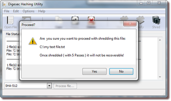 Image 1 for Digesec Hashing Utility