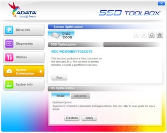 Image 0 for ADATA SSD ToolBox