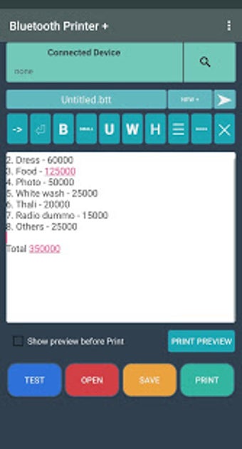 Imagen 1 para Bluetooth Printer Plus