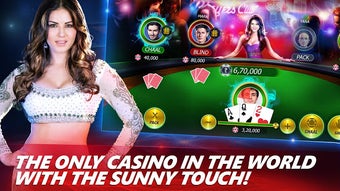 Image 1 for Teen Patti with Sunny Leo…