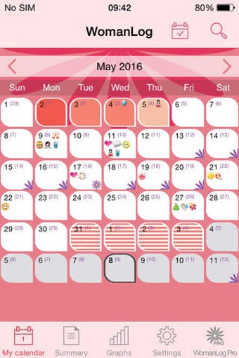 Image 0 for WomanLog Calendar