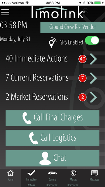 Imagen 0 para LimoLink Chauffeur App