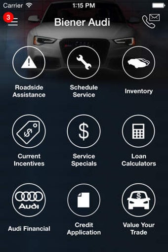 Image 0 for Biener Audi DealerApp
