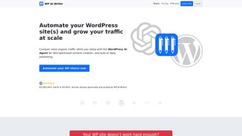 Imagen 0 para WP AI Writer