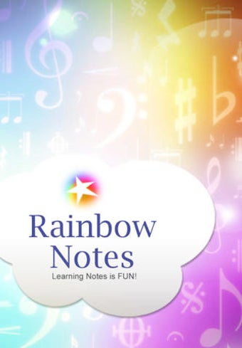 Image 0 for Rainbow Music Notes