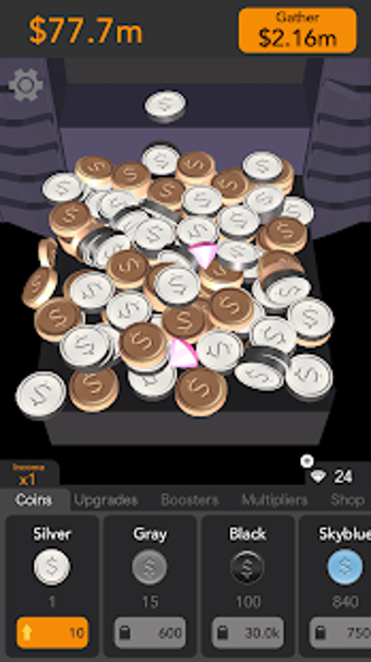 Imagen 1 para Idle Coins - Fortune Coin…