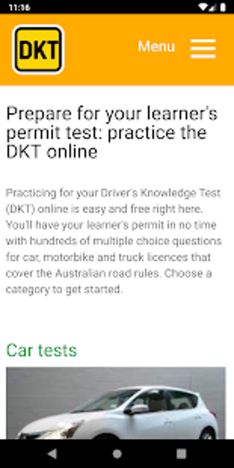 Image 1 for Driver Knowledge Tests