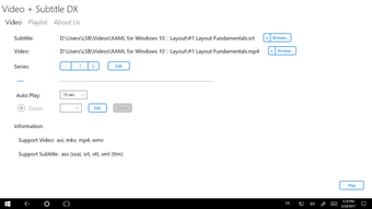 Image 1 for Video + Subtitle DX for W…
