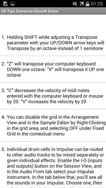 Imagen 1 para Tips Ableton Live