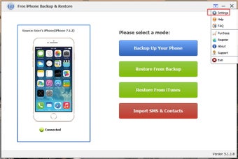 Image 2 for Free iPhone Backup & Rest…