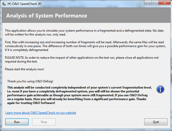 Imagen 0 para O&O SpeedCheck
