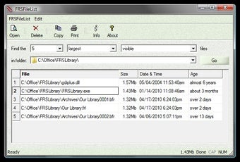 Imagen 0 para FRSFileList