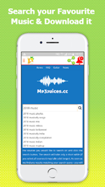 Imagen 1 para Mp3Juice - Free Mp3 Downl…