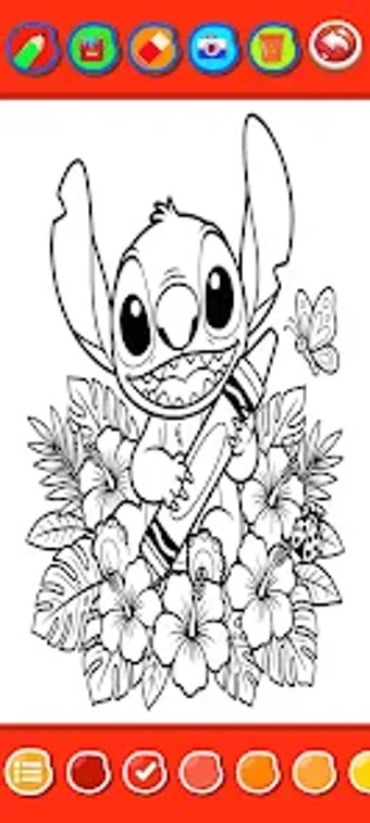 Image 0 for Stitchh Cute Coloring
