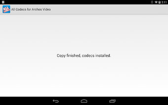 Imagen 2 para All codecs for Archos Vid…